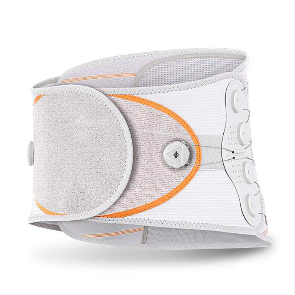Faja Lumbar Fitness - Cintura Transpirable/Abrazadera Lumbar - Tractor de Hernia de Disco Lumbar Lumbar - para el Alivio del Dolor Lumbar,L