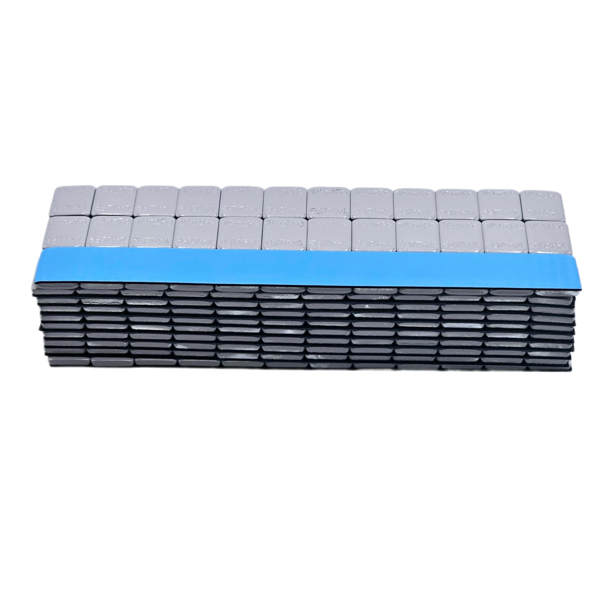 C-HORSE Pesos adhesivos para ruedas, 7.1 g, cinta adhesiva azul, calcomanías equilibradoras de neumáticos de calidad profesional, accesorios duraderos para automóviles, vehículos, piezas (gris, 1