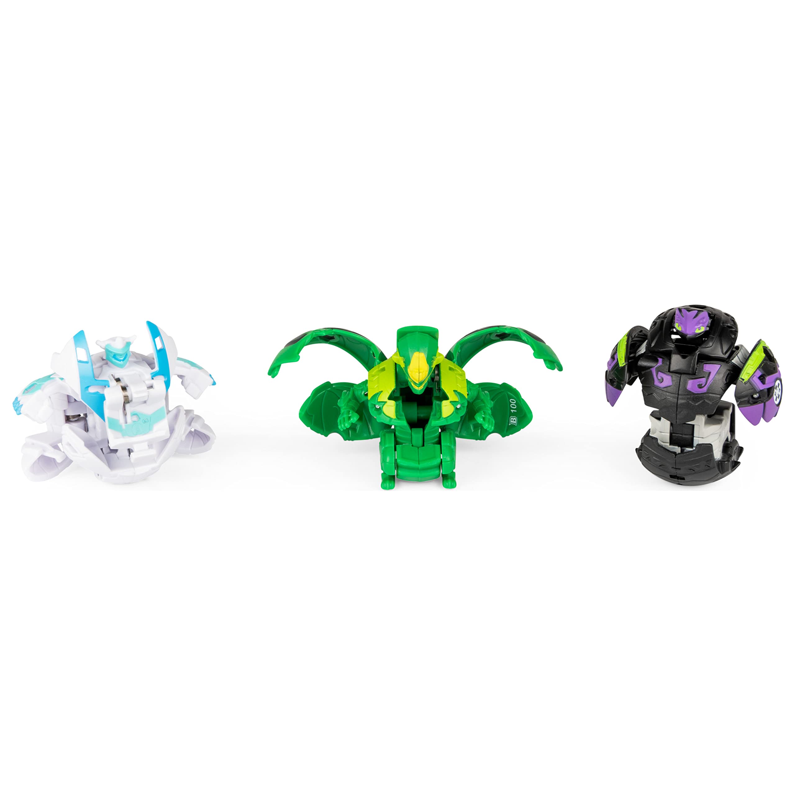 Bakugan Geogan Brawler 5Pack, Exclusive Hyenix and Insectra Geogan and