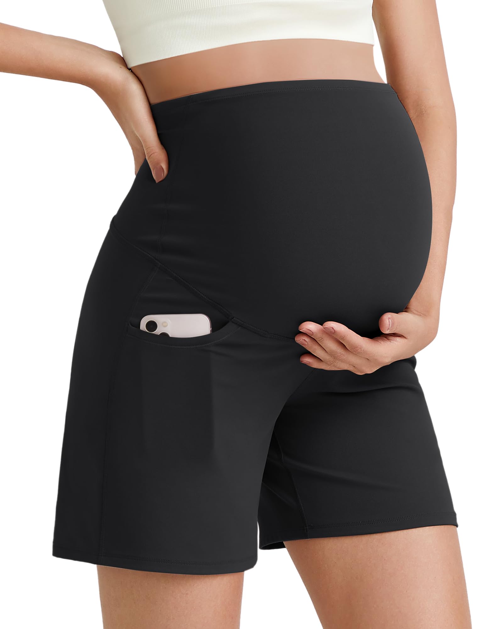 G4Free BareFeel Maternity Shorts