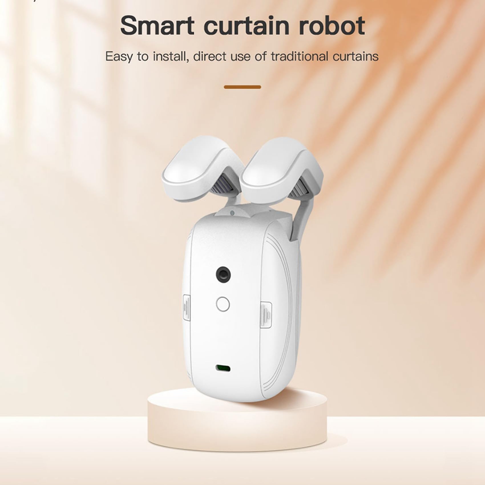 2 x Tuya Smart WiFi automatyczny wentylator do zasłon + pilot zdalnego sterowania, drążek rzymski, przełącznik, pilot zdalnego sterowania do Home