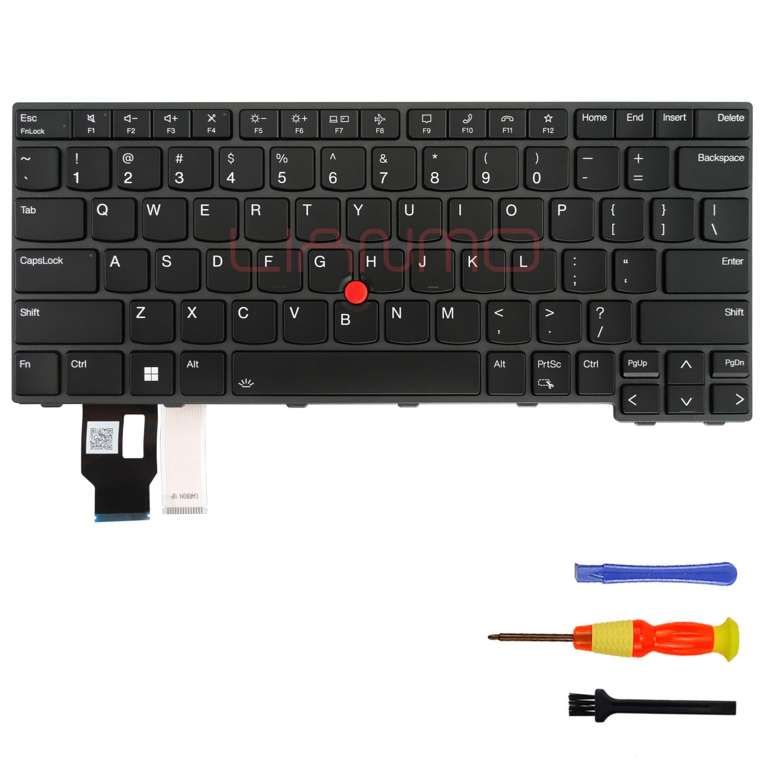 Wymienna klawiatura z podświetleniem kompatybilna z Lenovo ThinkPad T14 GEN3 GEN4 P14S L14 GEN3 GEN4 (US)