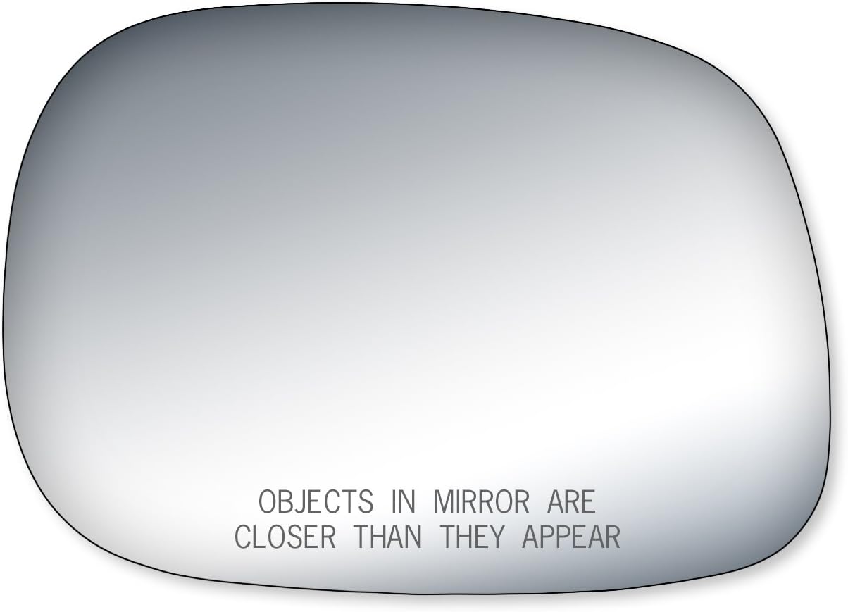 Fit System 90203 Passenger Side Mirror Glass, Dodge Ram