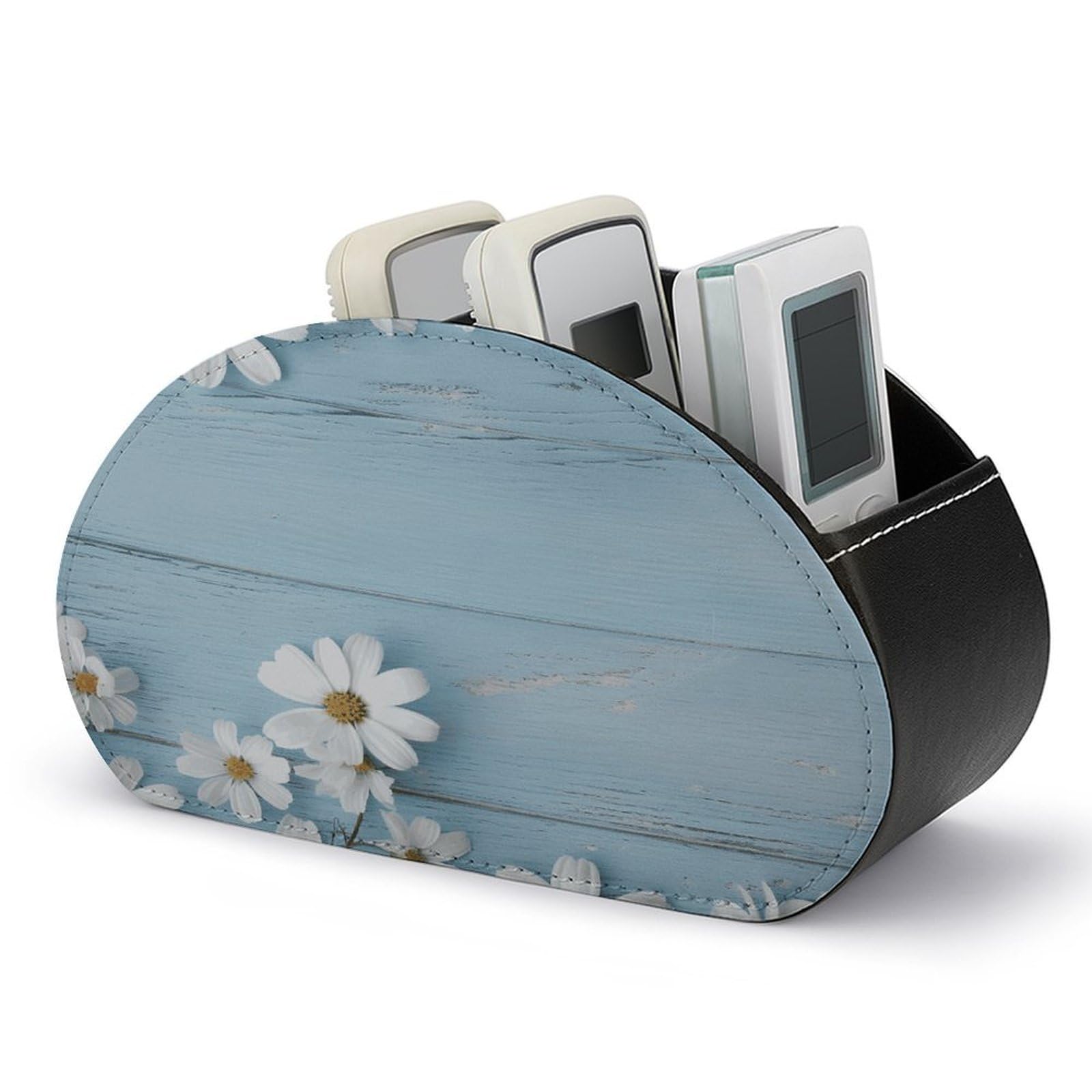 Boîte de rangement multifonction antidérapante pour télécommande TV