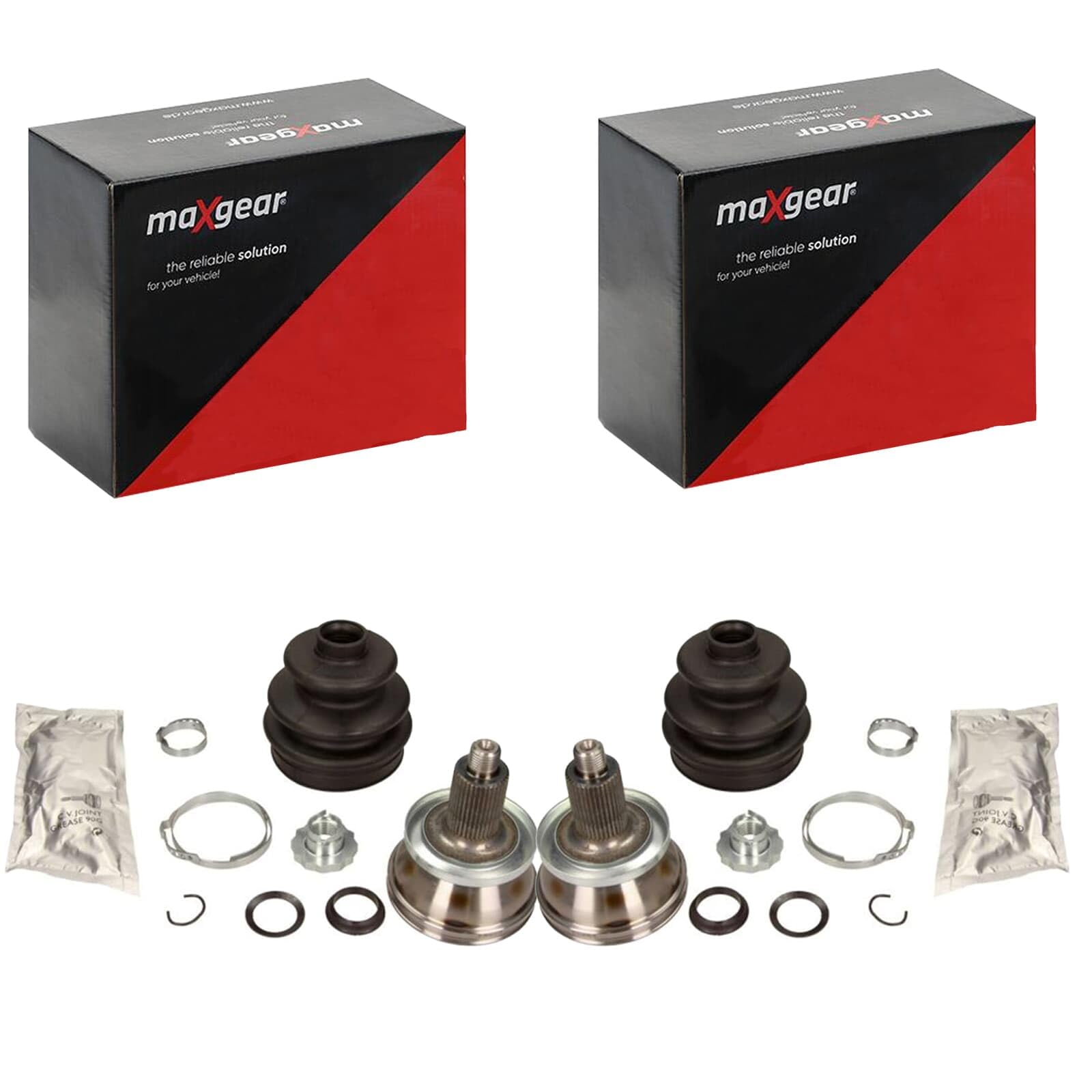 2X Maxgear Antriebswellengelenk Satz Radseitig