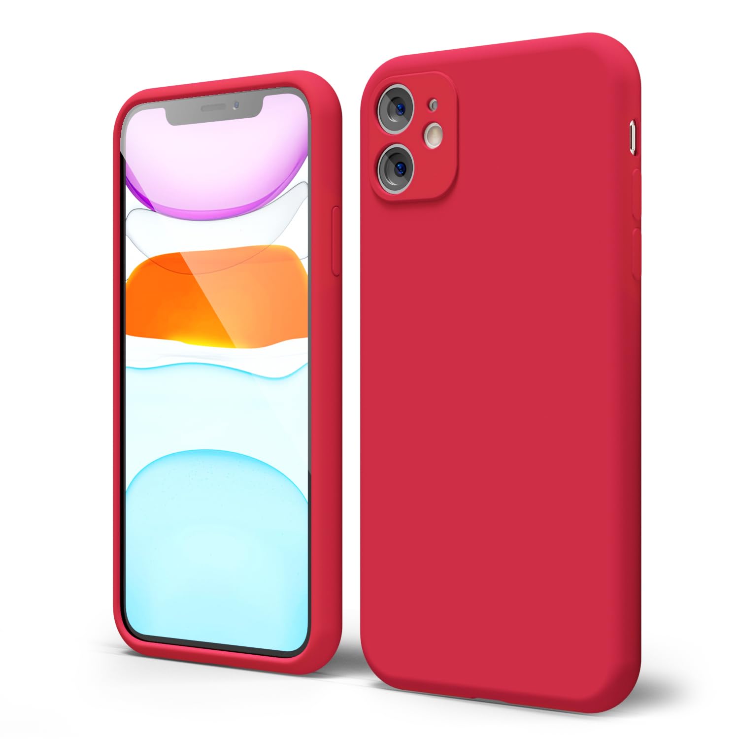 oakxco for iPhone 16 Pro Max Case Liquid Silicone, Soft Rubber Gel Elegant Aesthetic Basic Simple Cover, Cute Thin Slim TPU Matte Solid Color Plain Smooth Case for Women Girl, Light Pink — view 687