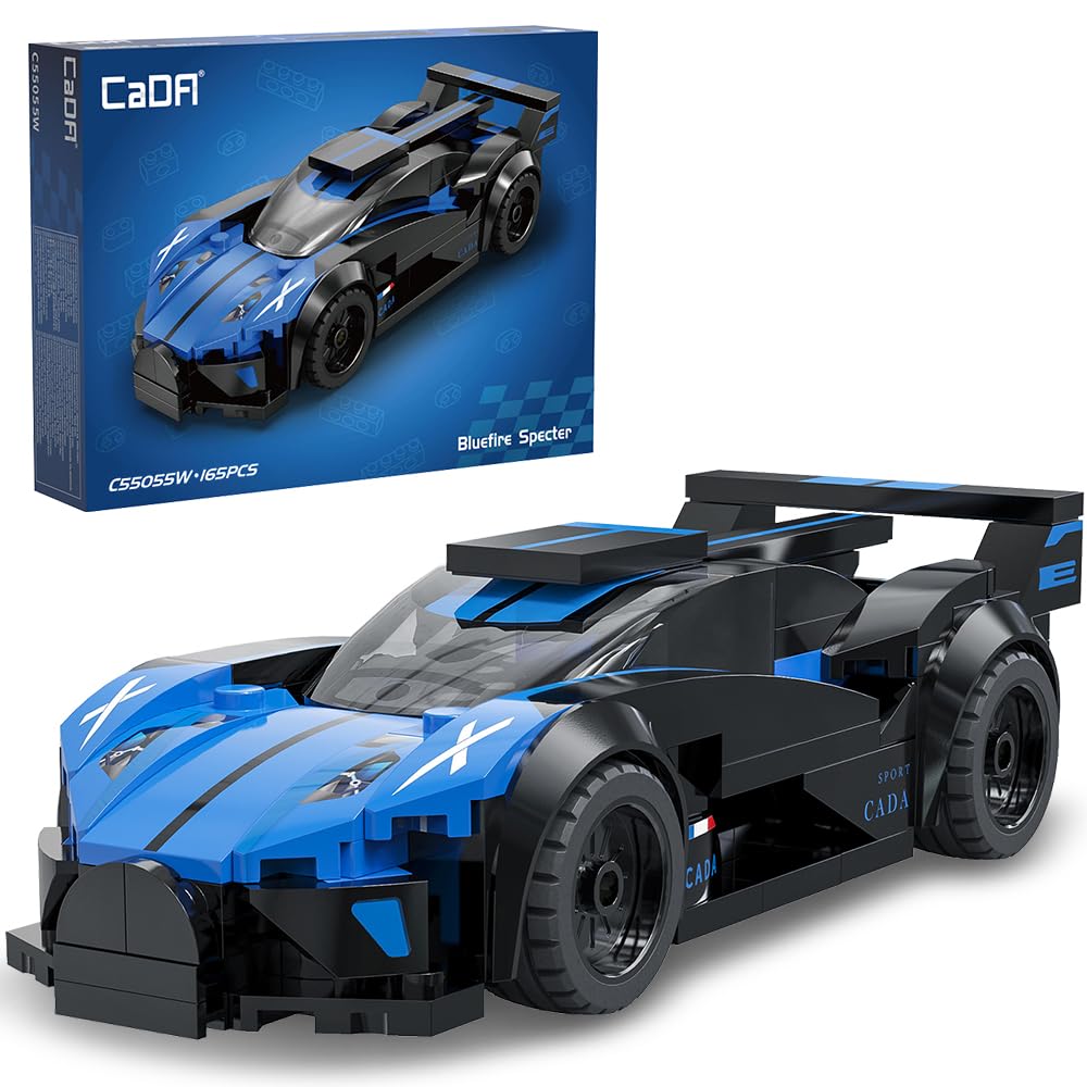 Amazon.com: CaDA C55055W Bluefire Specter Building Block Racing
