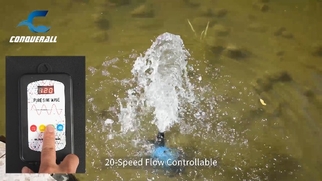 Watch CONQUERALL aquarium pump on Amazon Live