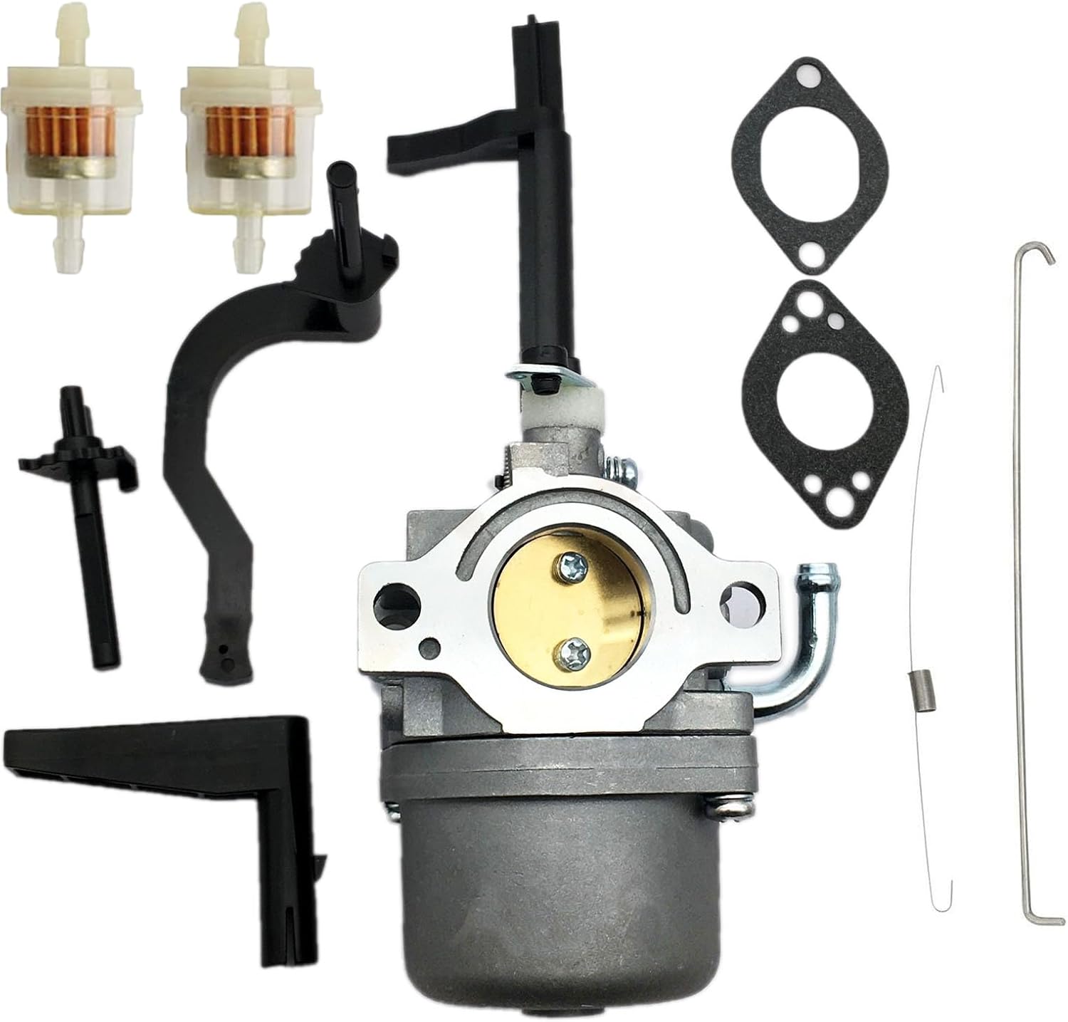 LIZAPUS Carburetor carb kit Compatible with Briggs And Stratton Model 030467 Generator replacement part