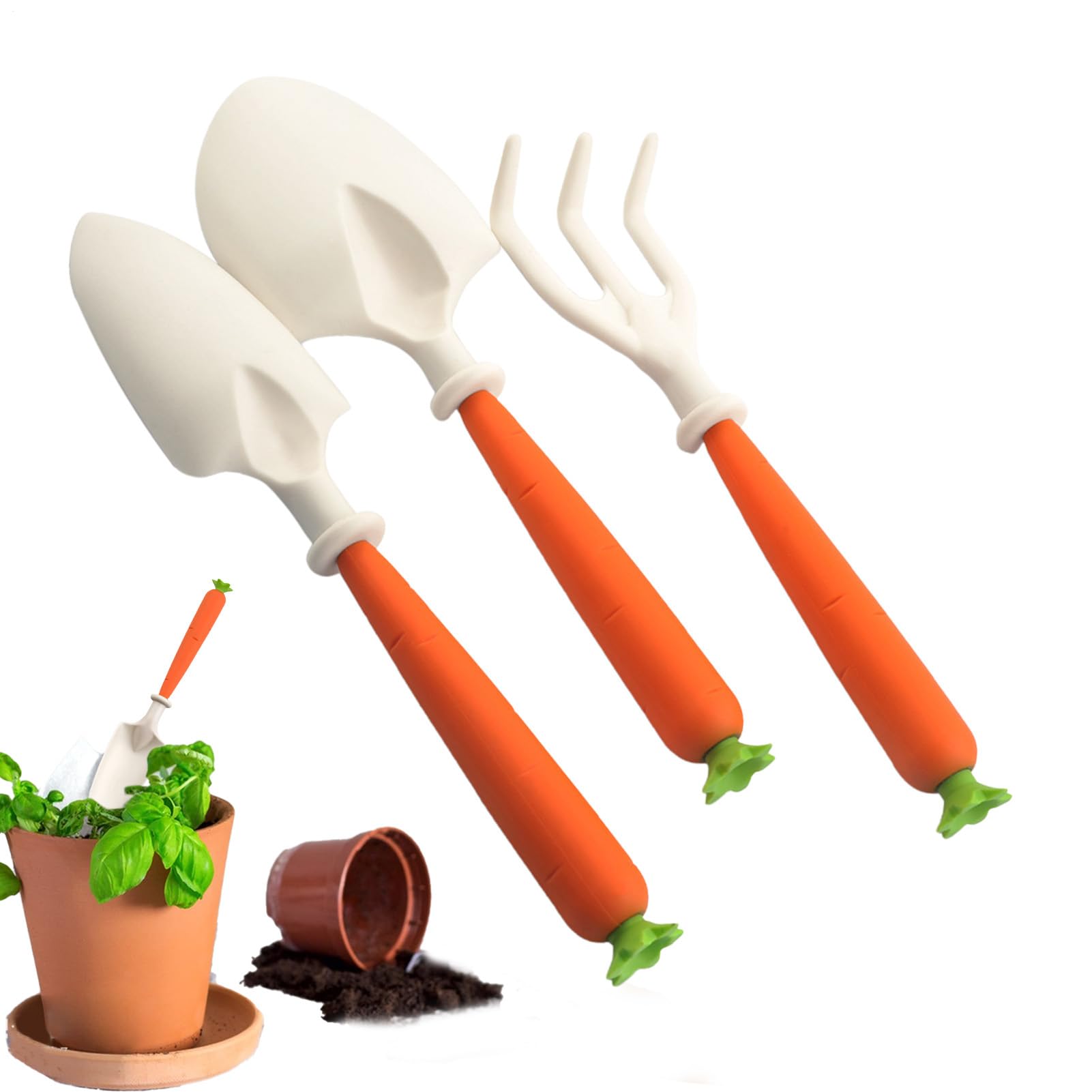Jouet de jardinage pour extérieur : l'ensemble pelle et râteau ludique