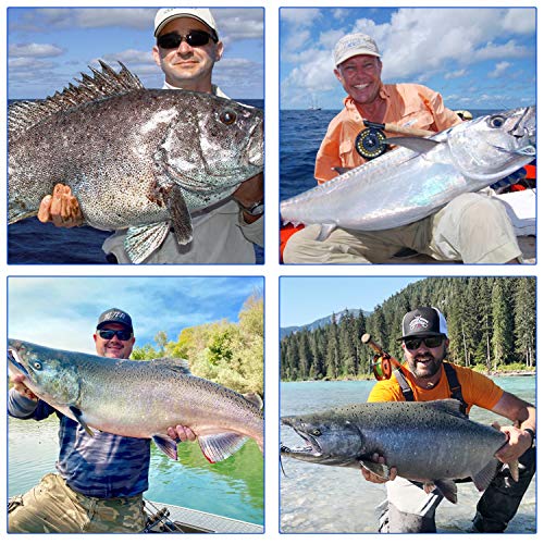 Agool BUCKTAIL-TEASER-HOOK Teasers Fishing Hooks Saltwater Flounder Rig Fishing Hooks Bucktail Mylar Teasers Inserted thumb #6