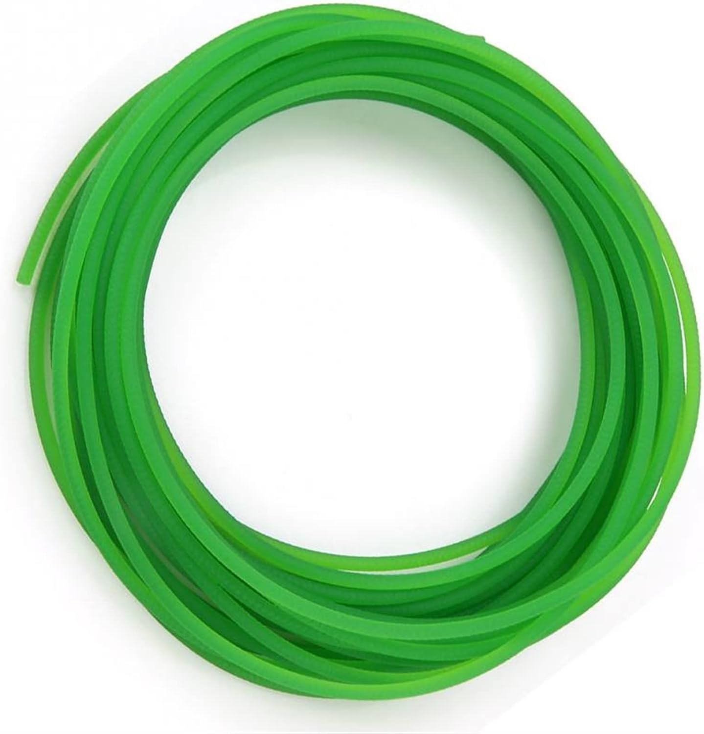 WALLDOR Qinlu-Washers for Screws Green Rough Surface PU Polyurethane Round Belt for Drive Transmission， for Home Decoration, Factories Repair (Length : 12mmx3m)