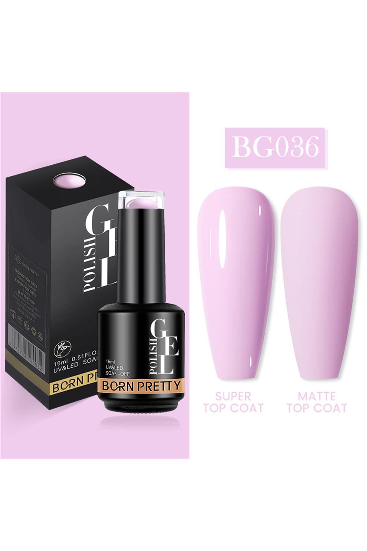 Born Pretty 15 Ml Kalıcı Oje Bg036 (55933) 3186