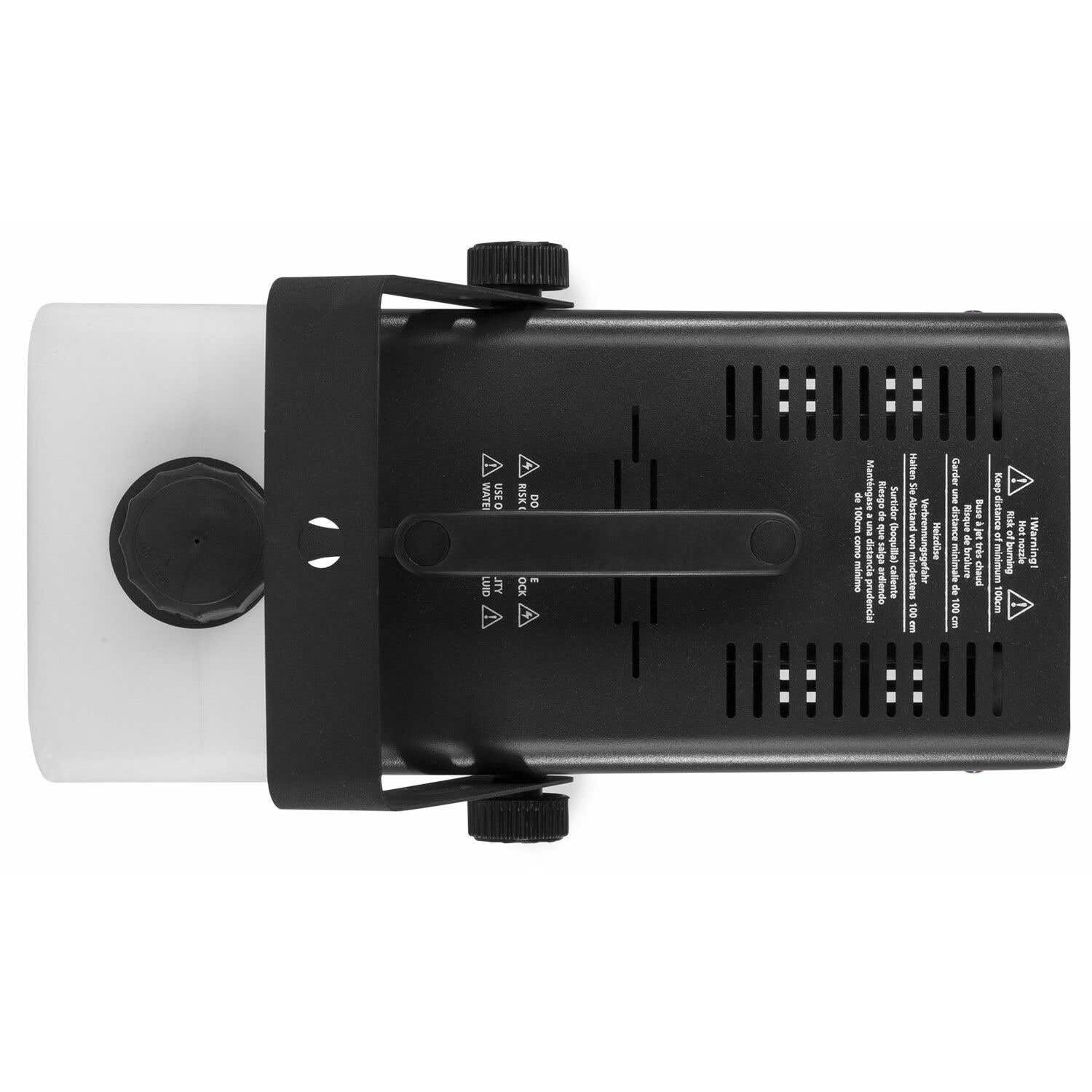 BeamZ Rage 1000 Machine à Fumée 1000 Watts, Réservoir 2 L, Design Unique et Solide, Télécommande sans Fil et Filaire 3m, Etrier de Montage, Idéal pour une Soirée de 70 m²