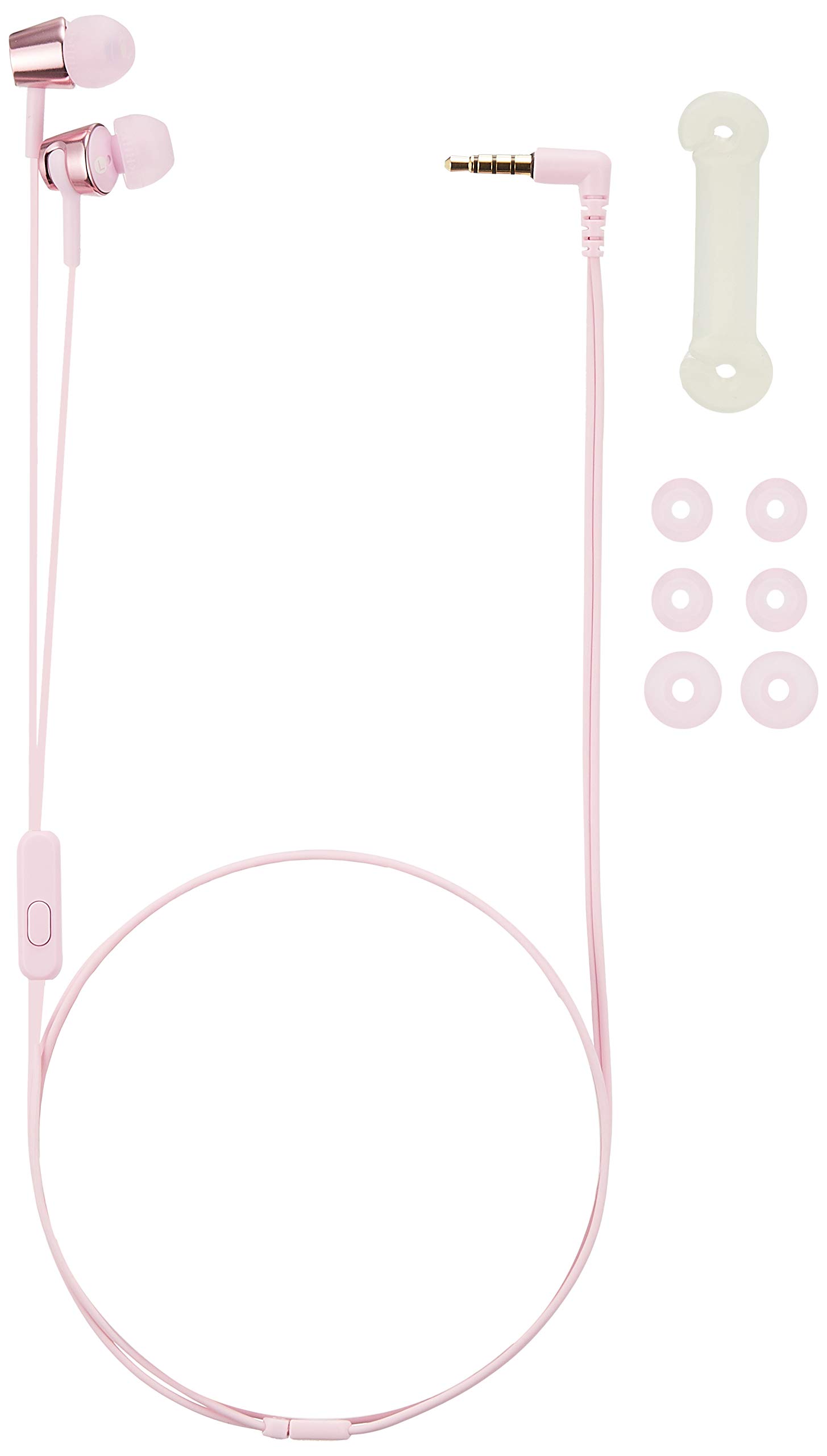 SONY カナル型イヤホン iPhone/iPod/iPad対応リモコン・マイク付 ライトピンク MDR-EX110IP/P rdzdsi3 MDR-EX110IP_L.jpg