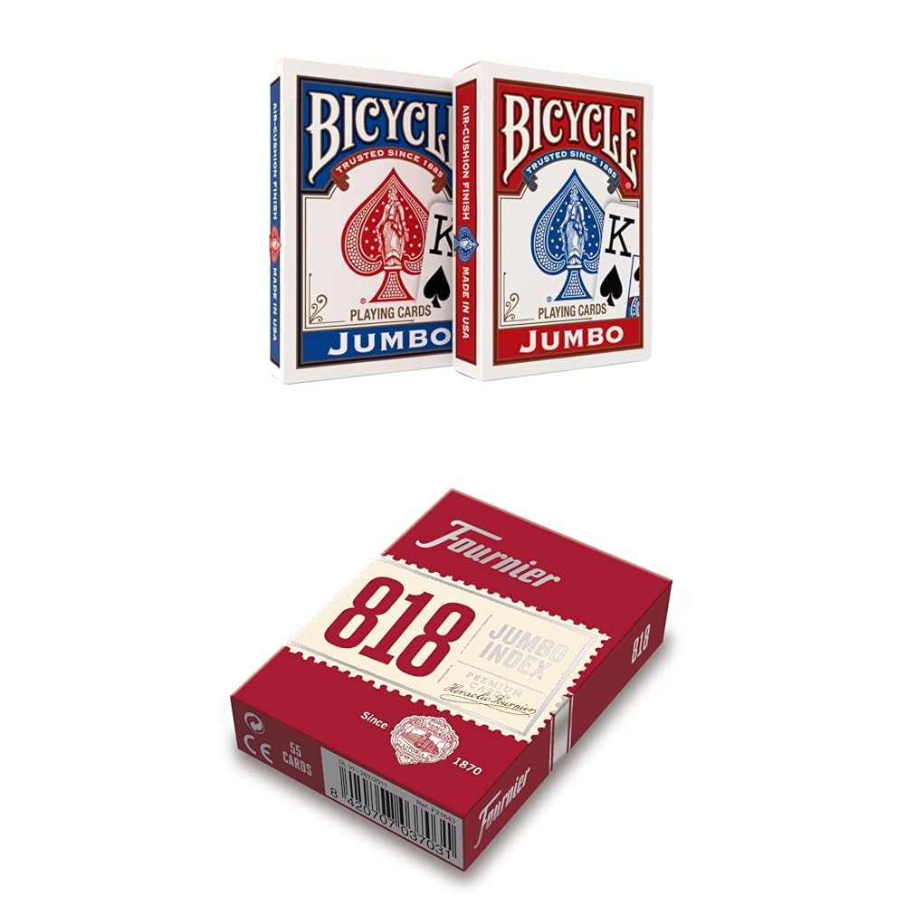 Bicycle Rider Back Intl. Jumbo Endeks Oyun Kartları