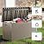 GGYI 70 GallonOutdoor Storage Box,Resin Deck Boxes Waterproof, IndoorOutdoor Bin for Package Delivery, Patio Cushions, Gardening Tools, Lockable, UV Resistant