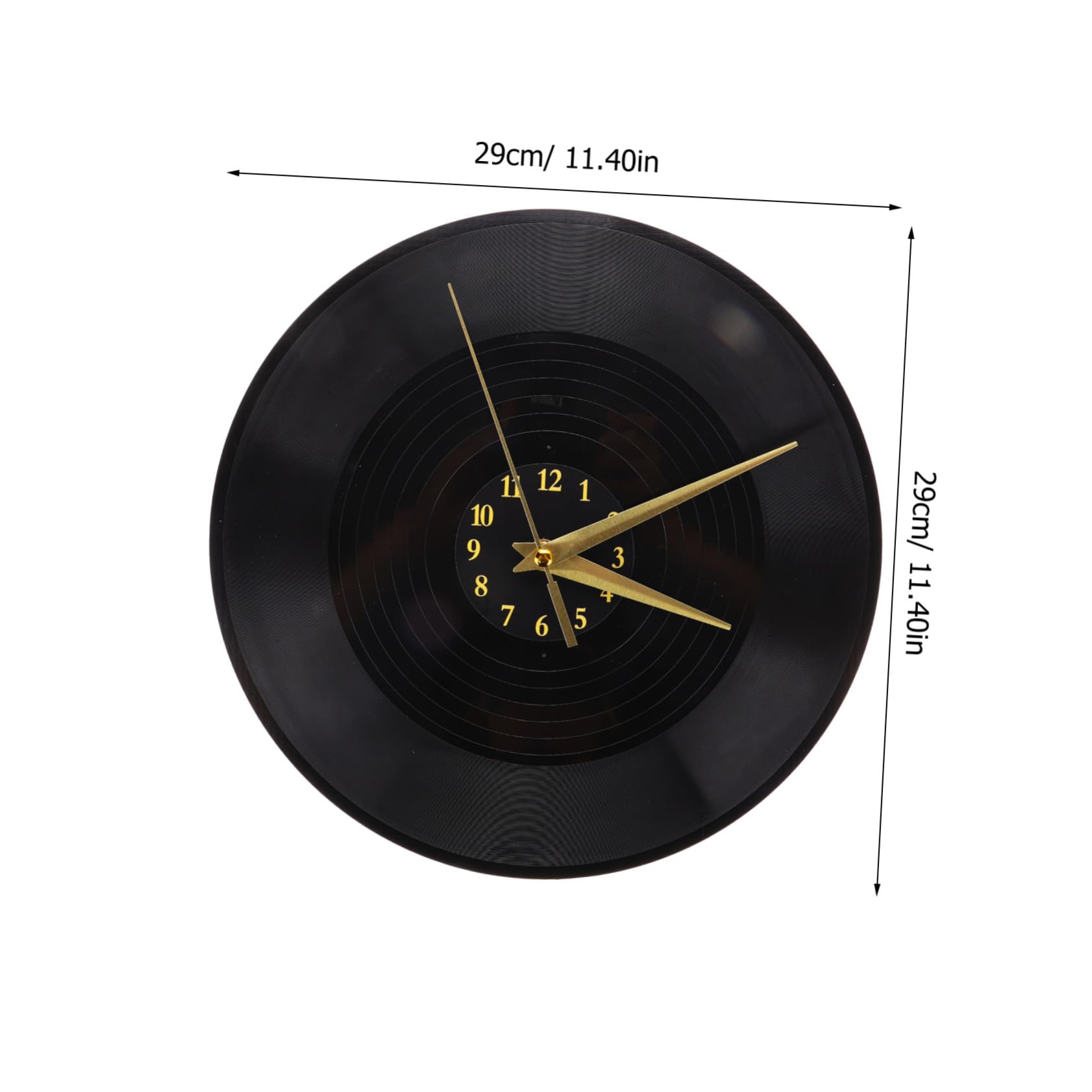 VALICLUD Orologio da Muro in Vinile Dischi Musicali Decorazione Casa Contemporanea