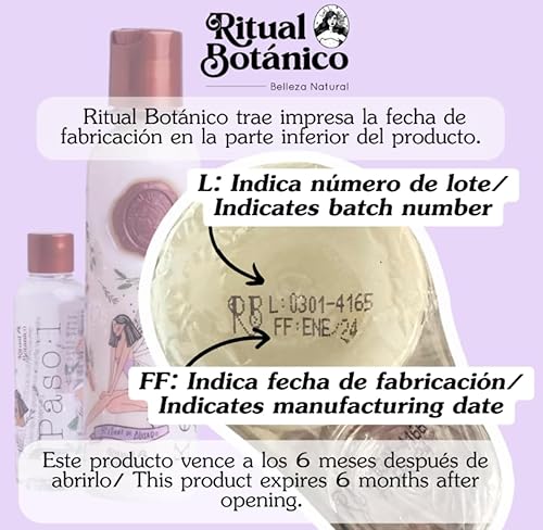 Miniatura 5 de RITUAL BOTANICO Keratina Organica 250 ML - 12 Aceites Naturales y Aminoácidos que aportan brillo, sedosidad y nutrición. Keratina para alisar el