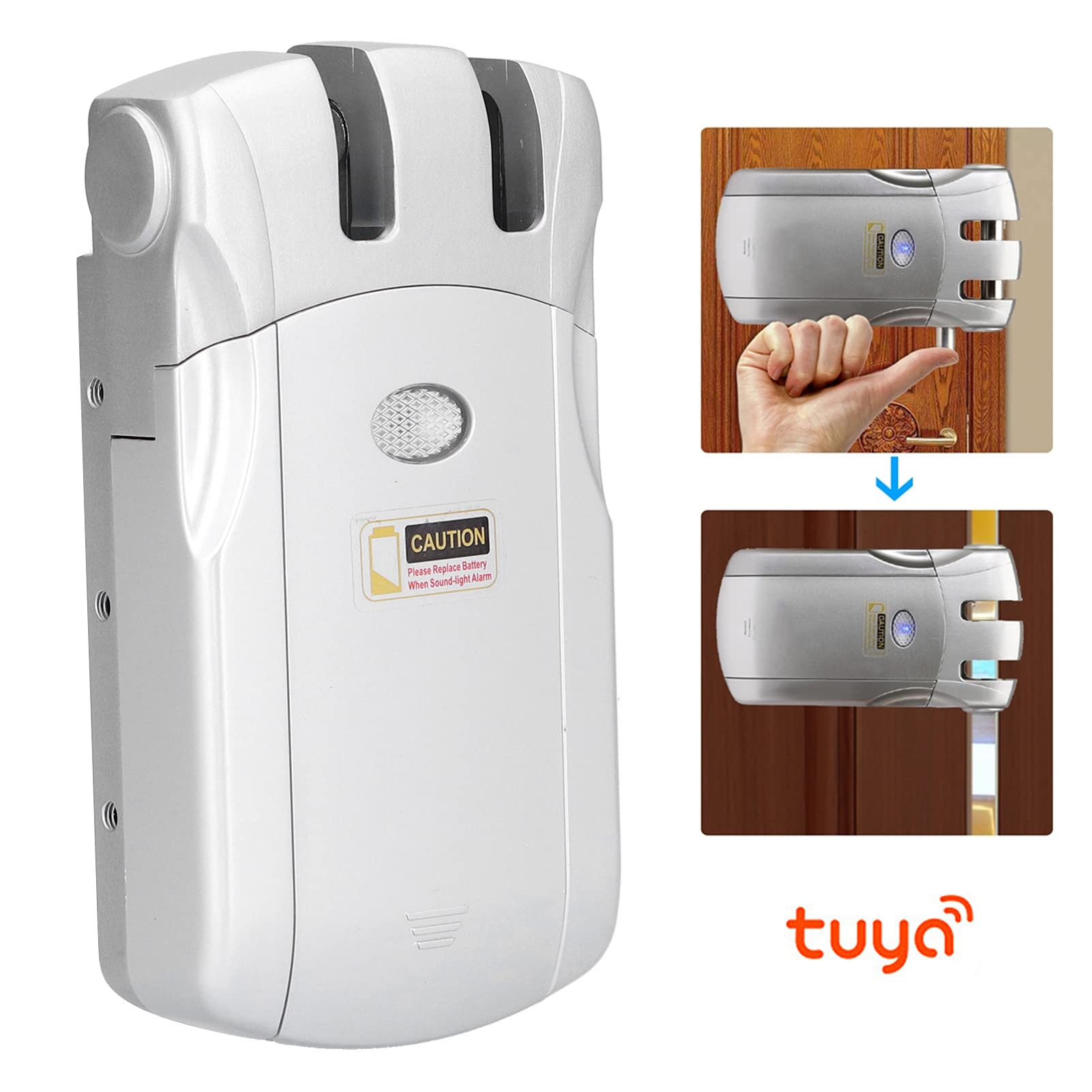 Cerradura de Control Remoto Cerradura Inteligente antirrobo Cerradura de Puerta sin Llave Cerradura Bluetooth Sistema de Seguridad para el hogar