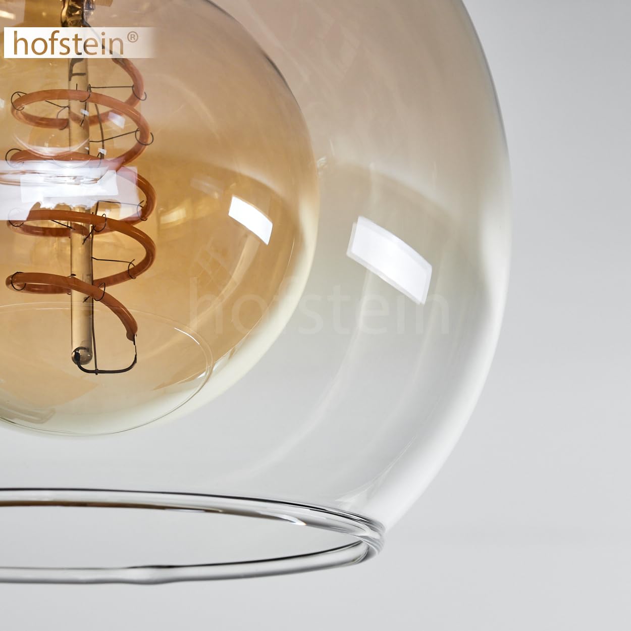 Collection - Plafondlamp Elevate Glass - Copper Color Glas