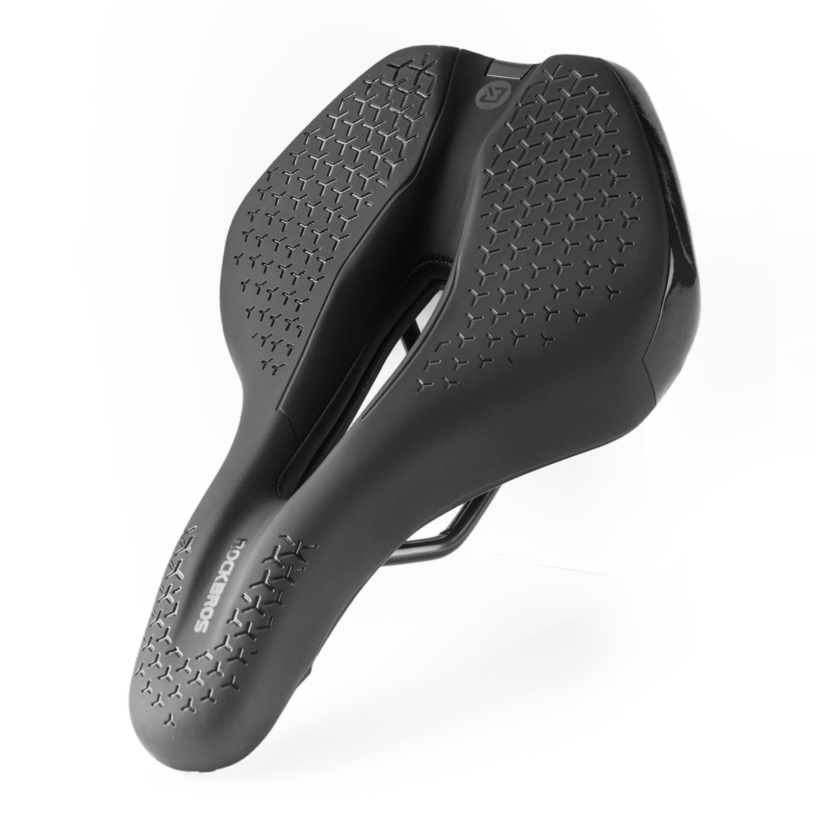 ROCKBROS Gel Bicycle Saddle Comfortable Soft Breathable, Shock Absorption Cycling Seat Cushion with Ergonomics Design for Mtb, Gravel, Road Bike