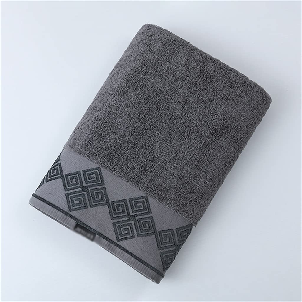 Pure Cotton Bath Towels Increase Thicker Soft Wash Face Bath Household Men and Women Color A Size 80