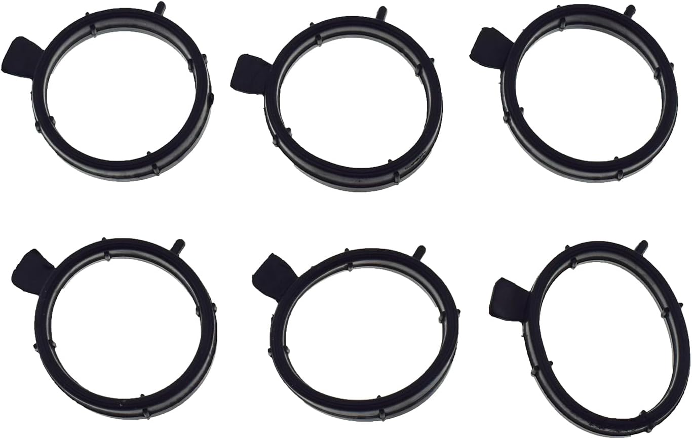6Pcs Spark Plug Tube Seals 94610593765 For Porsche Cayenne Macan Panamera