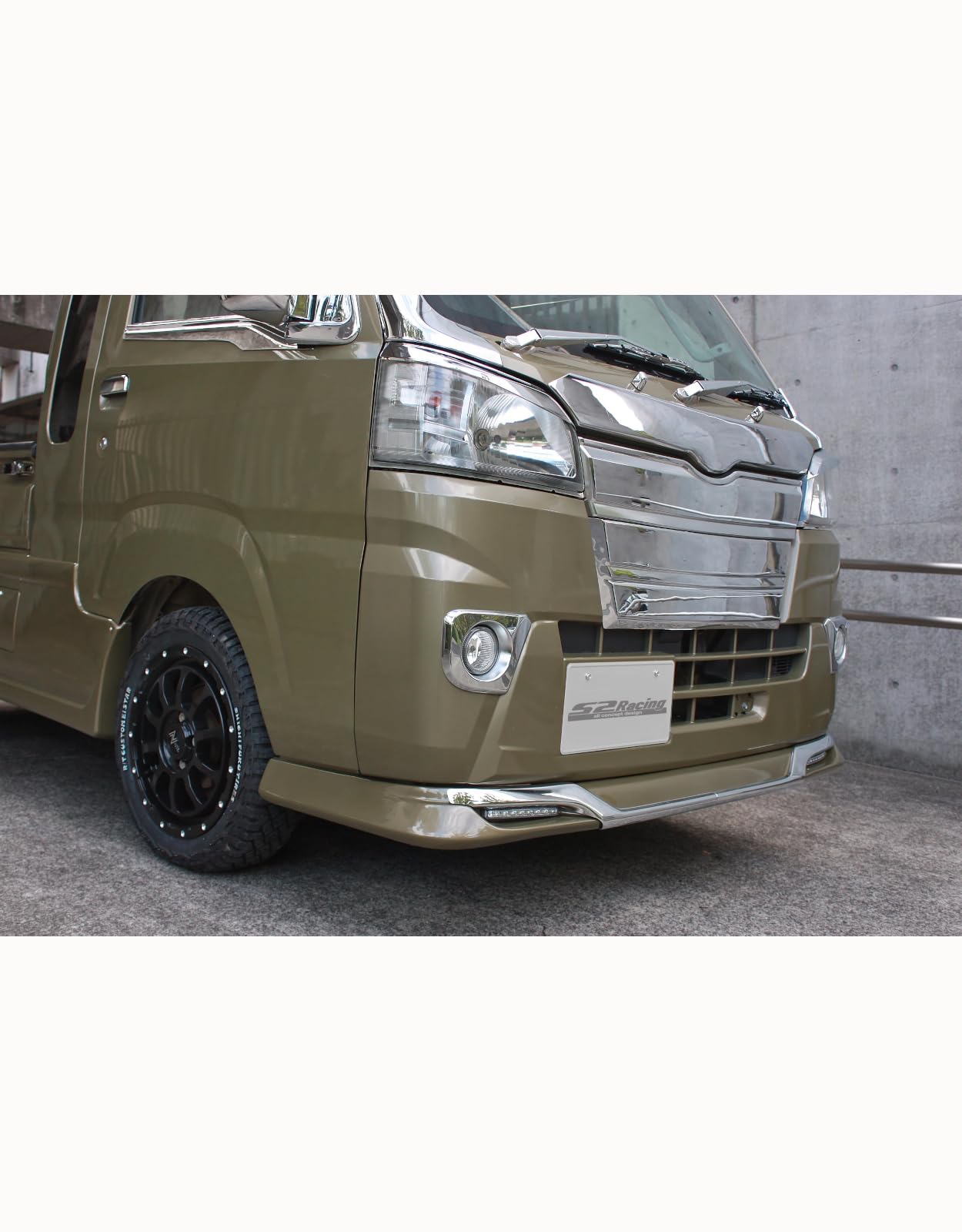 Amazon | s2racing フロントリップスポイラー専用メッキガーニッシュ