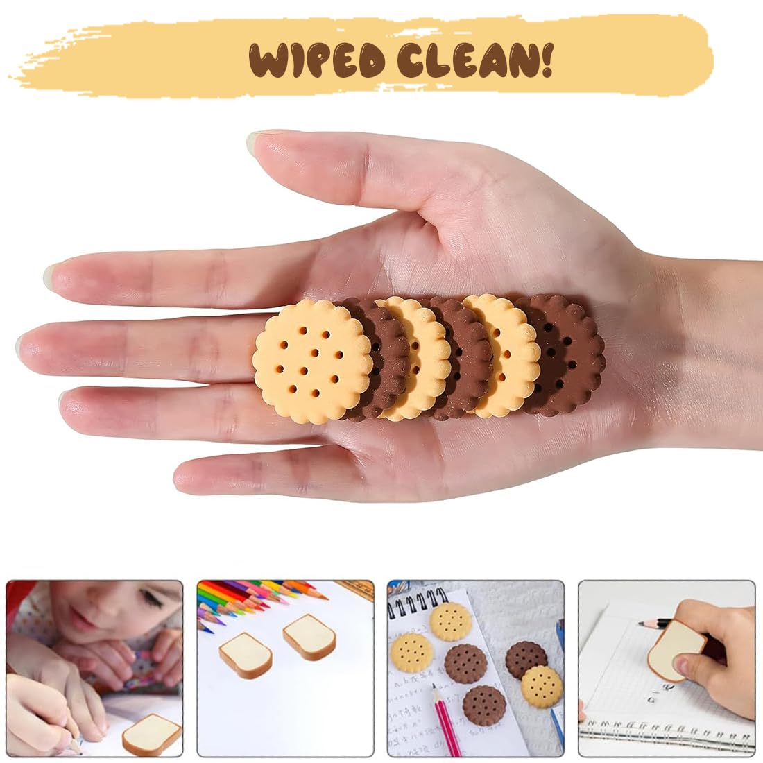 Gomme da cancellare, confezione da 16 bomboniere per feste di compleanno, Mini gomme da cancellare gadget compleanno bambini, gadget compleanno