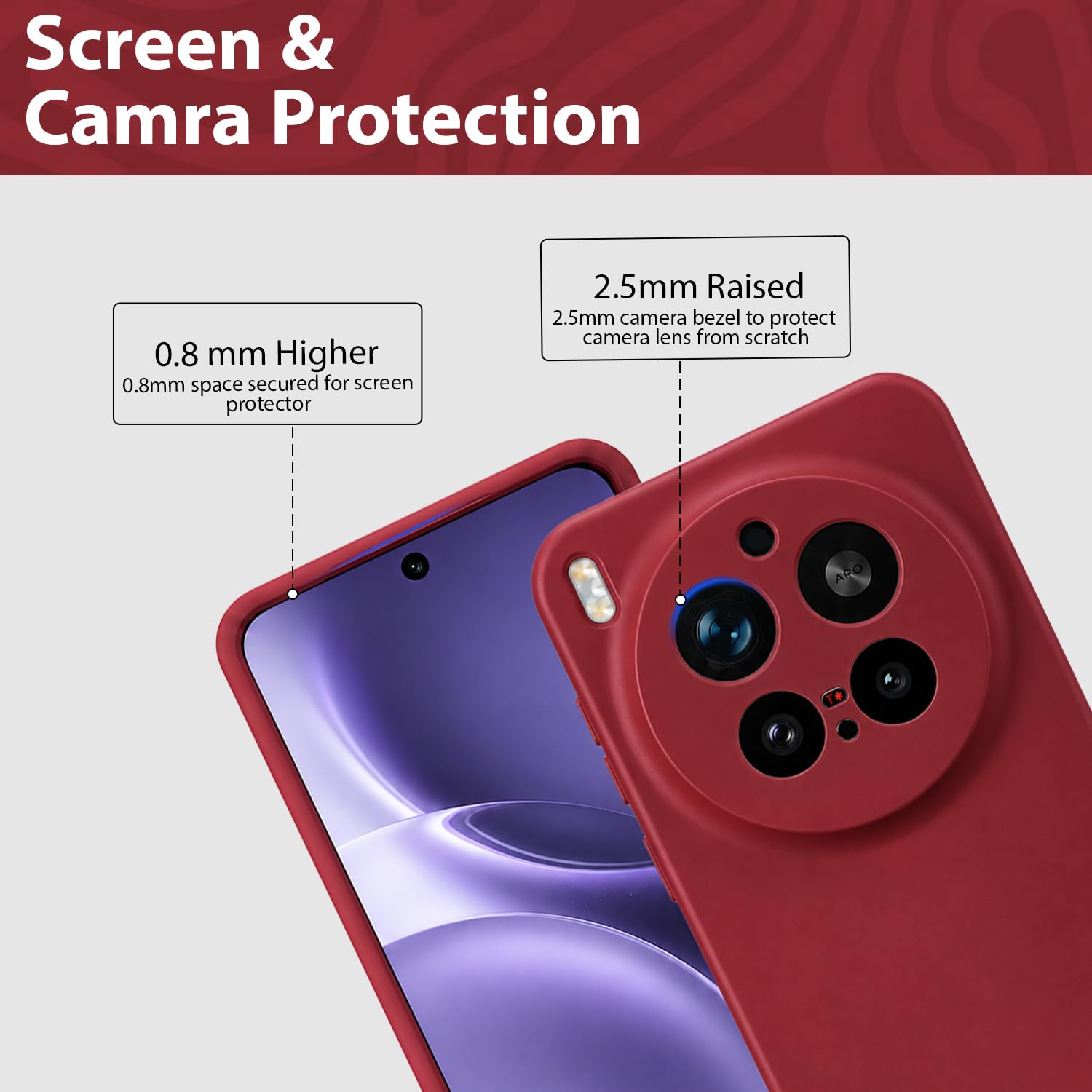 Vivo X300 Pro 5G Silicone Case - KACA -3