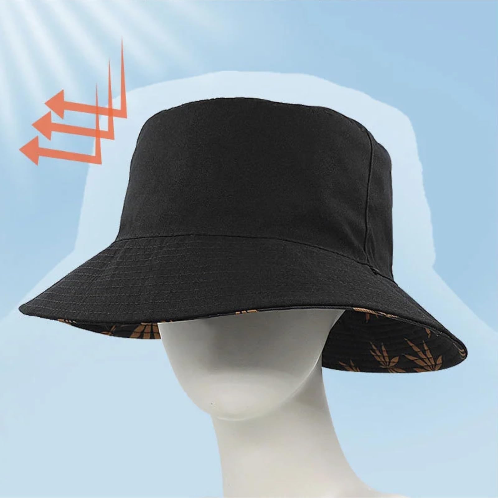 Cappello Da Pesca Di Grandi Dimensioni Sole All'aperto Spiaggia Cappelli Pescatore Oversize Uomo per indossare