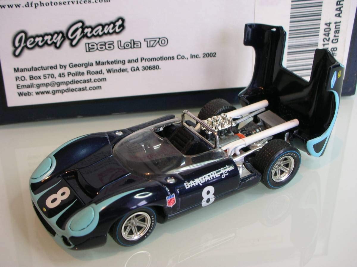 Amazon | GMP 1/43 ローラT70 Mk.1 1966 ＃8 ジェリー・グラント