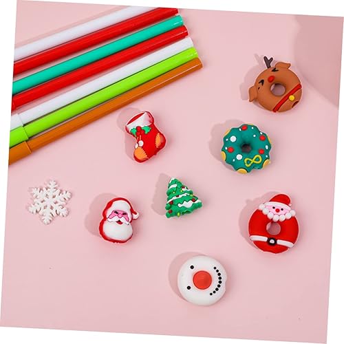Miniatura 7 de 6 unids pluma de gel de Navidad bolígrafos de escritura bolígrafos de papelería bolígrafos de Navidad bolígrafos de Navidad bolígrafos estudiantes