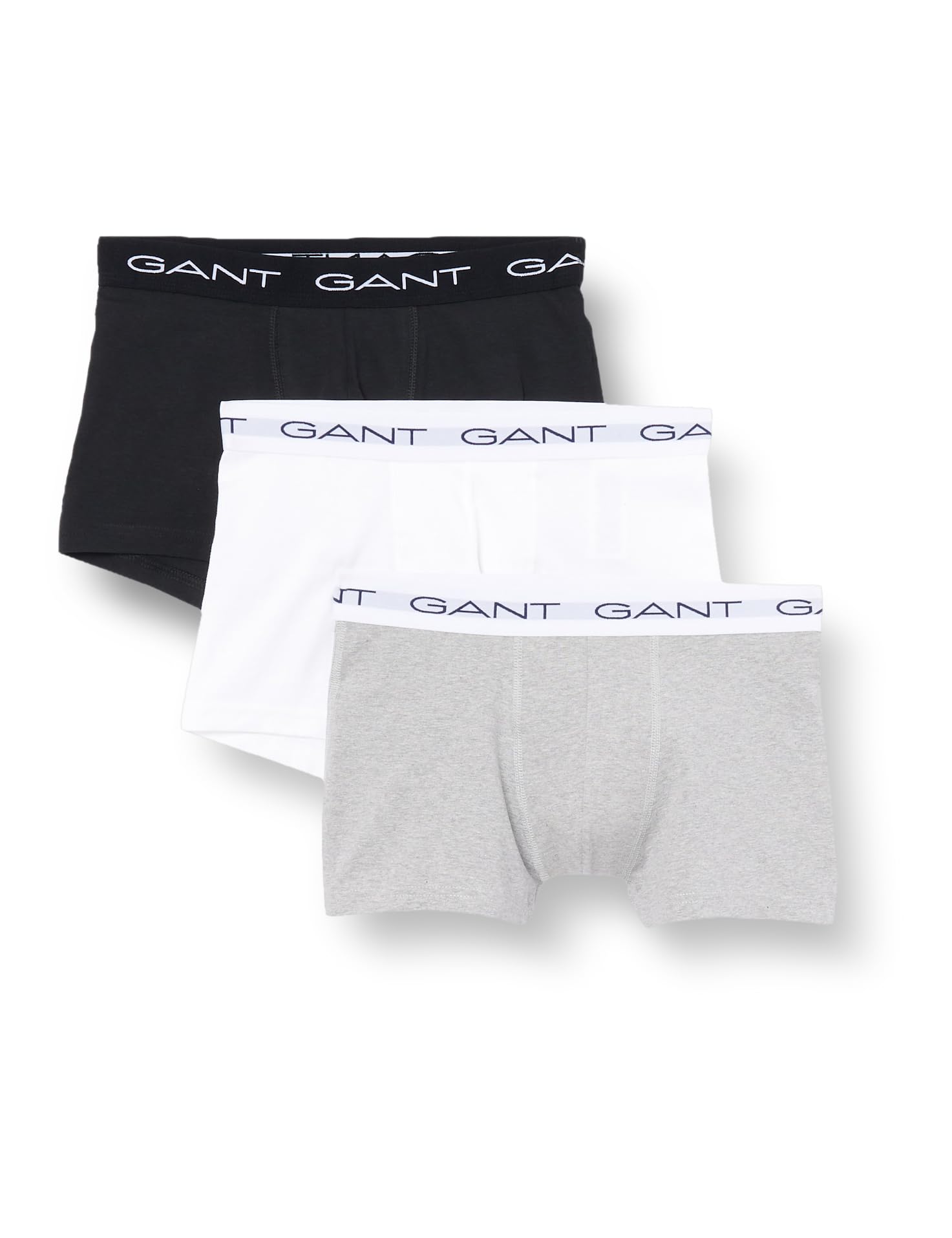 GANT Men 3-Pack Trunks (XXXL) Grey
