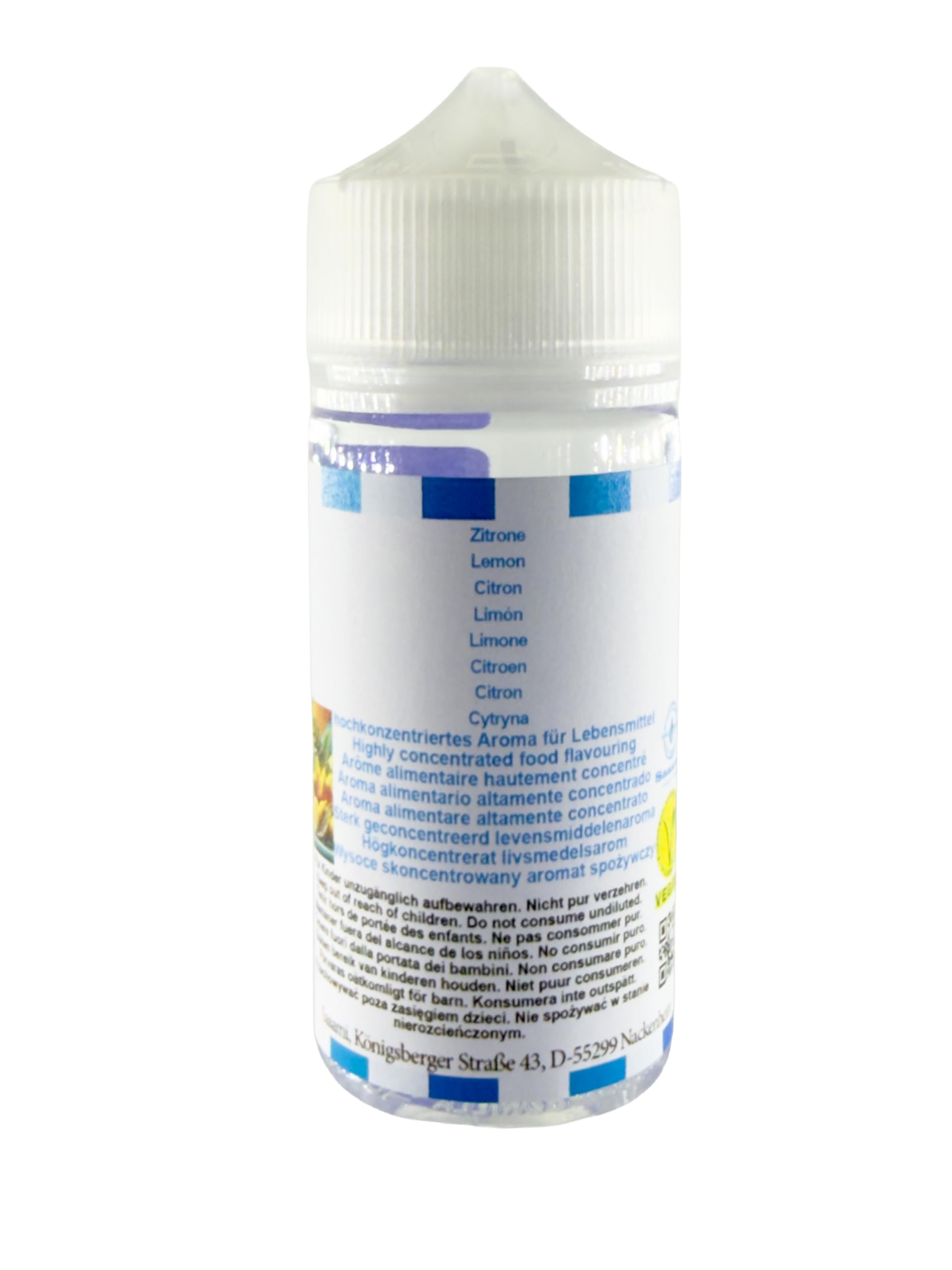 Zitrone Aroma Konzentrat - Vegan - Sasami - 100ml