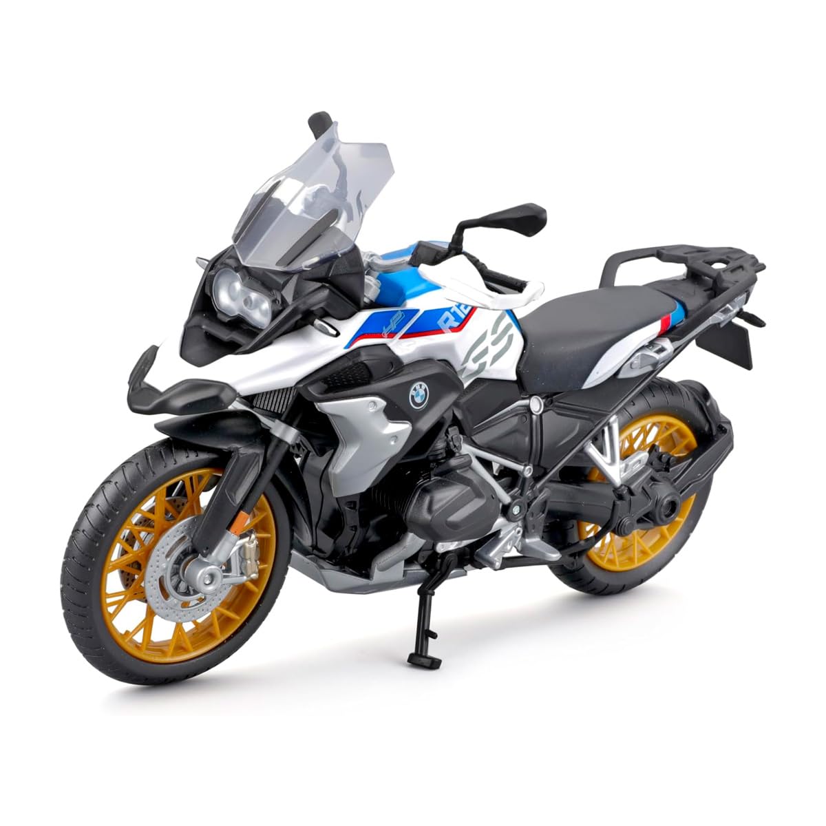 maisto Miniatures BMW R1250 Gs 1/12 avec base moto