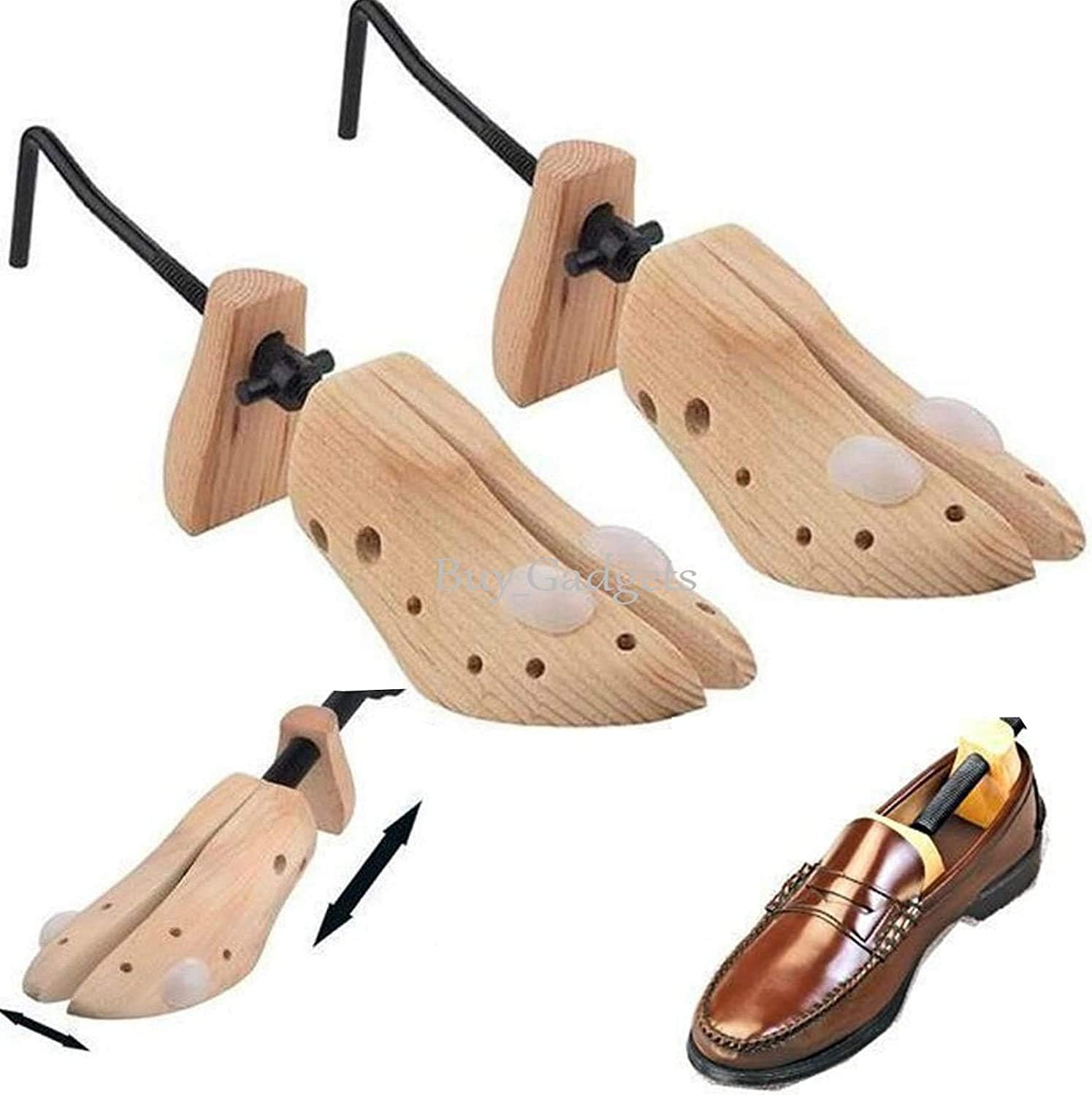 GENERIC 2x Women's Shoe Stretchers / 3Way Expanders For Stretching