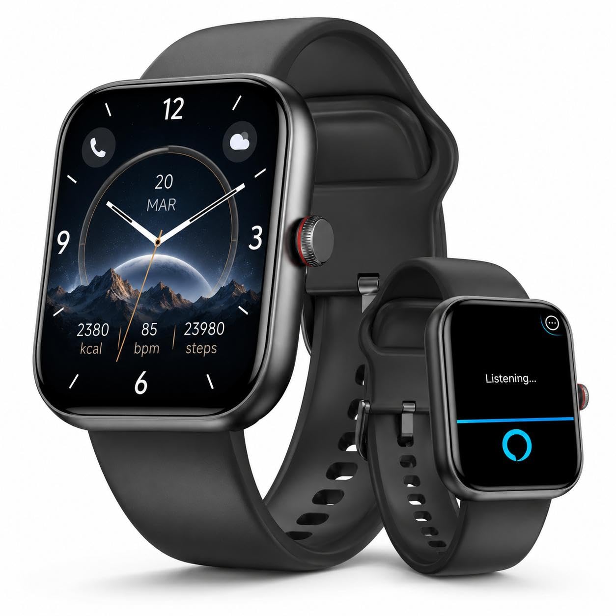 Smartwatch Herren Damen, 1,96