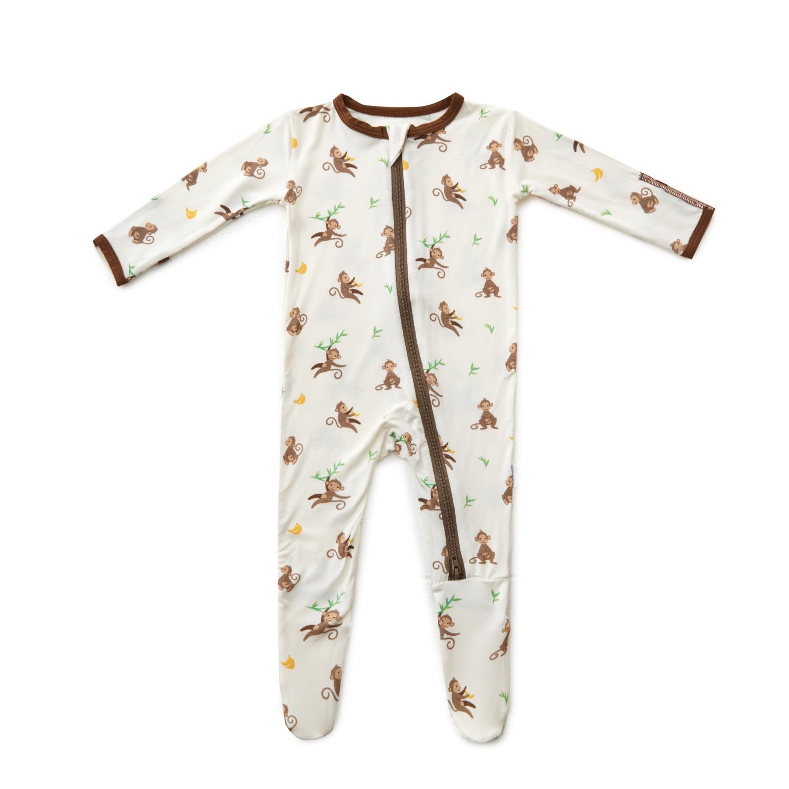 Bamboo Little Soft Baby Clothes Footie Pajamas