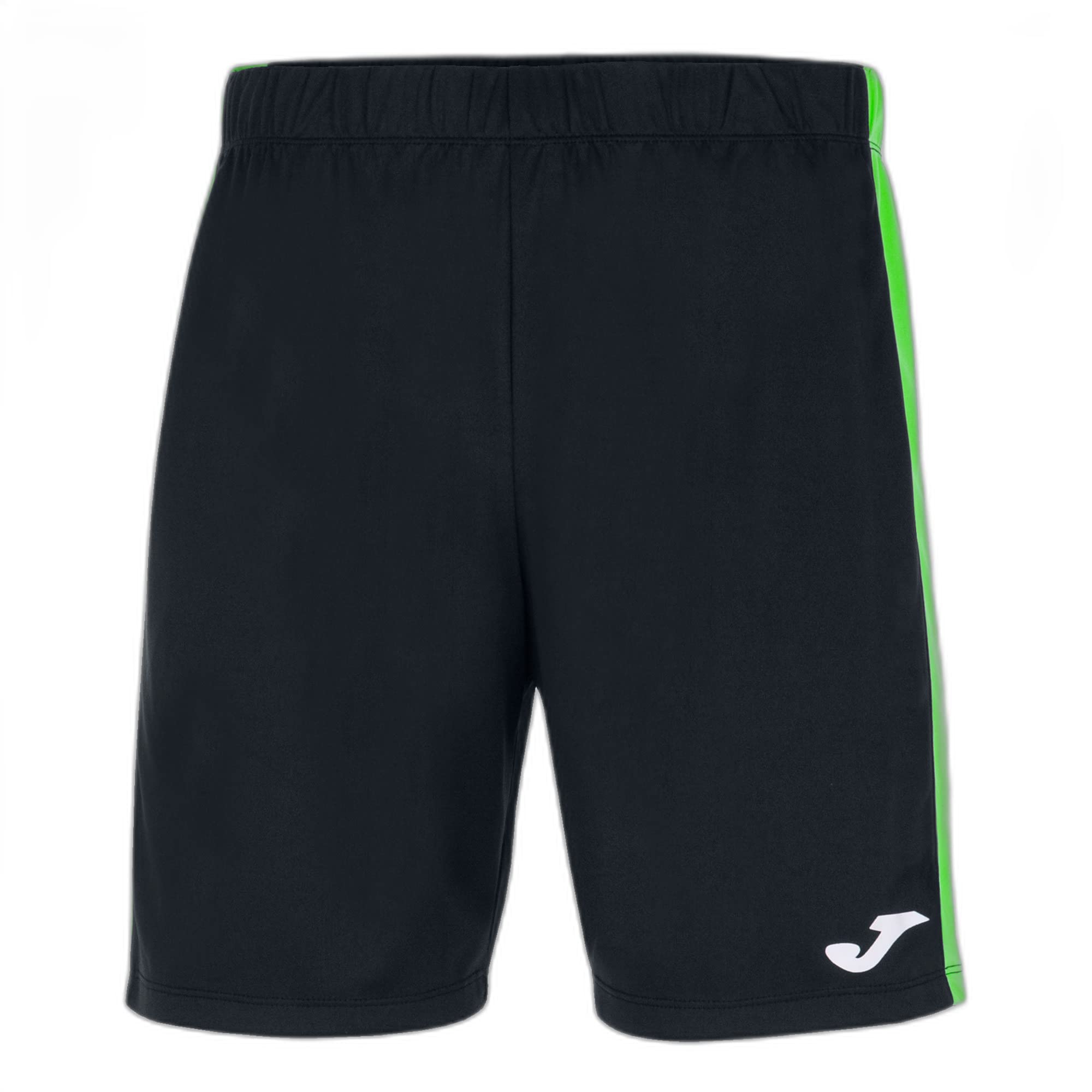 Joma Shorts Brand Model Maxi Short Black Fluorescent Green