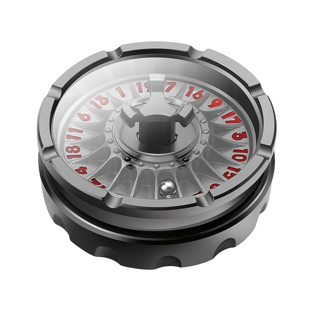 Dadi Da Roulette D20, Dadi Metallici a 20 Facce Con Splendida Confezione Regalo Per Dungeons and Dragons D&D E Giochi Da Tavolo