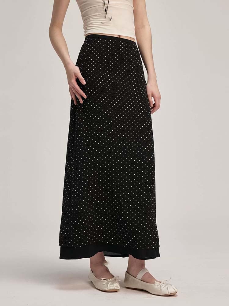 Women's Retro Midi Skirt