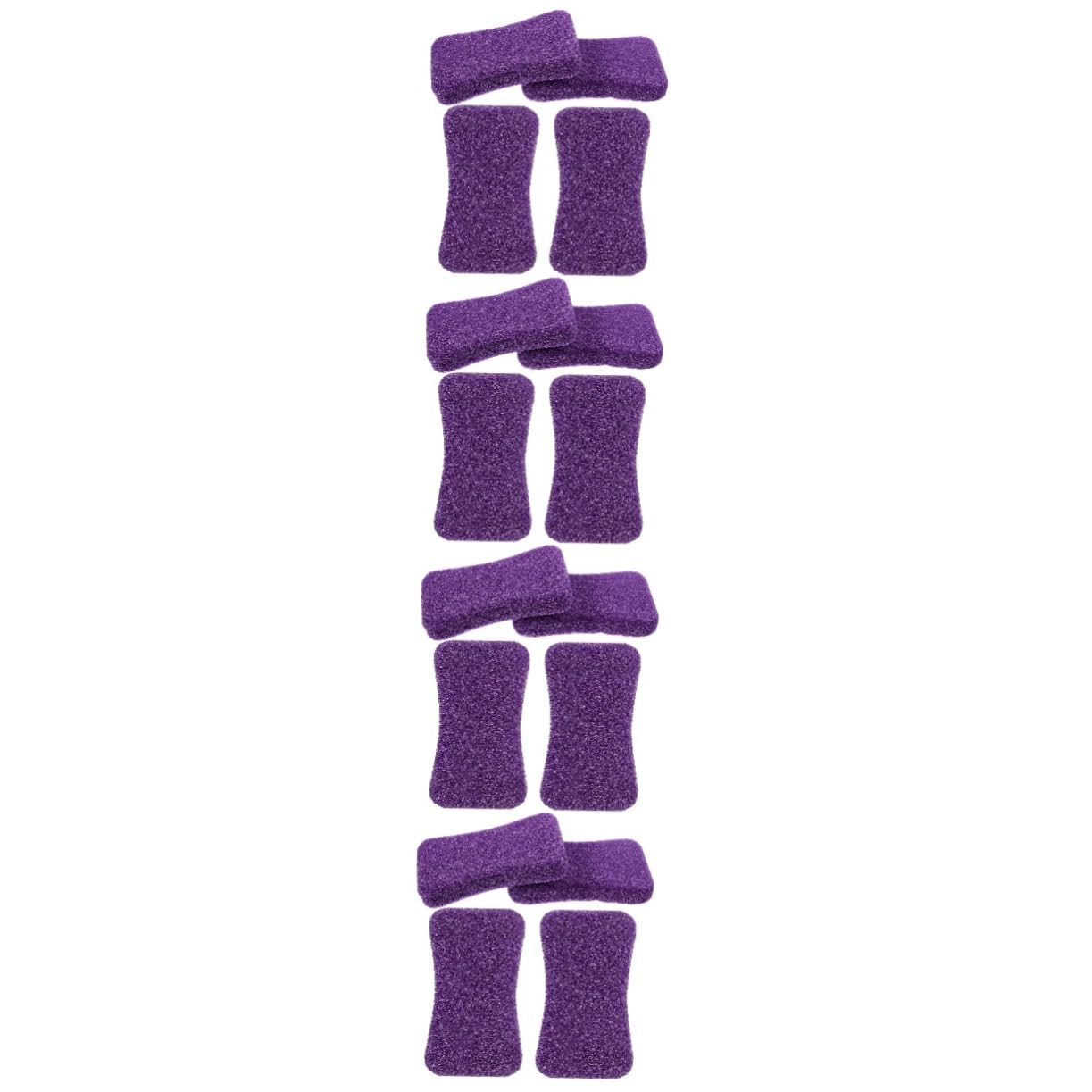 Healvian 16pièces Râpes à Pied Pour Exfoliation Des Outils De Pédicure Réutilisables Et Lavables