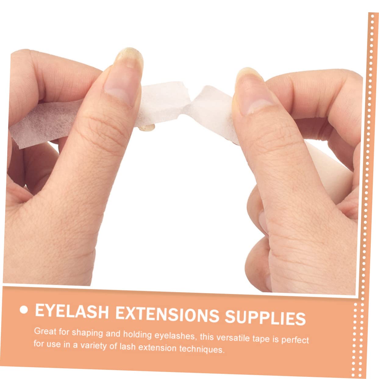 AUTSUPPL Eyelash Extension Tape Lash Supplies Non-woven Fabric Tape for Lash Techs