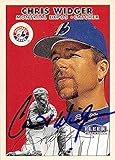 Sports Memorabilia Autograph Warehouse 244850 Chris Widger Autographed Baseball Card - Montreal Expos, FT 2000 Fleer Tradition - No. 317