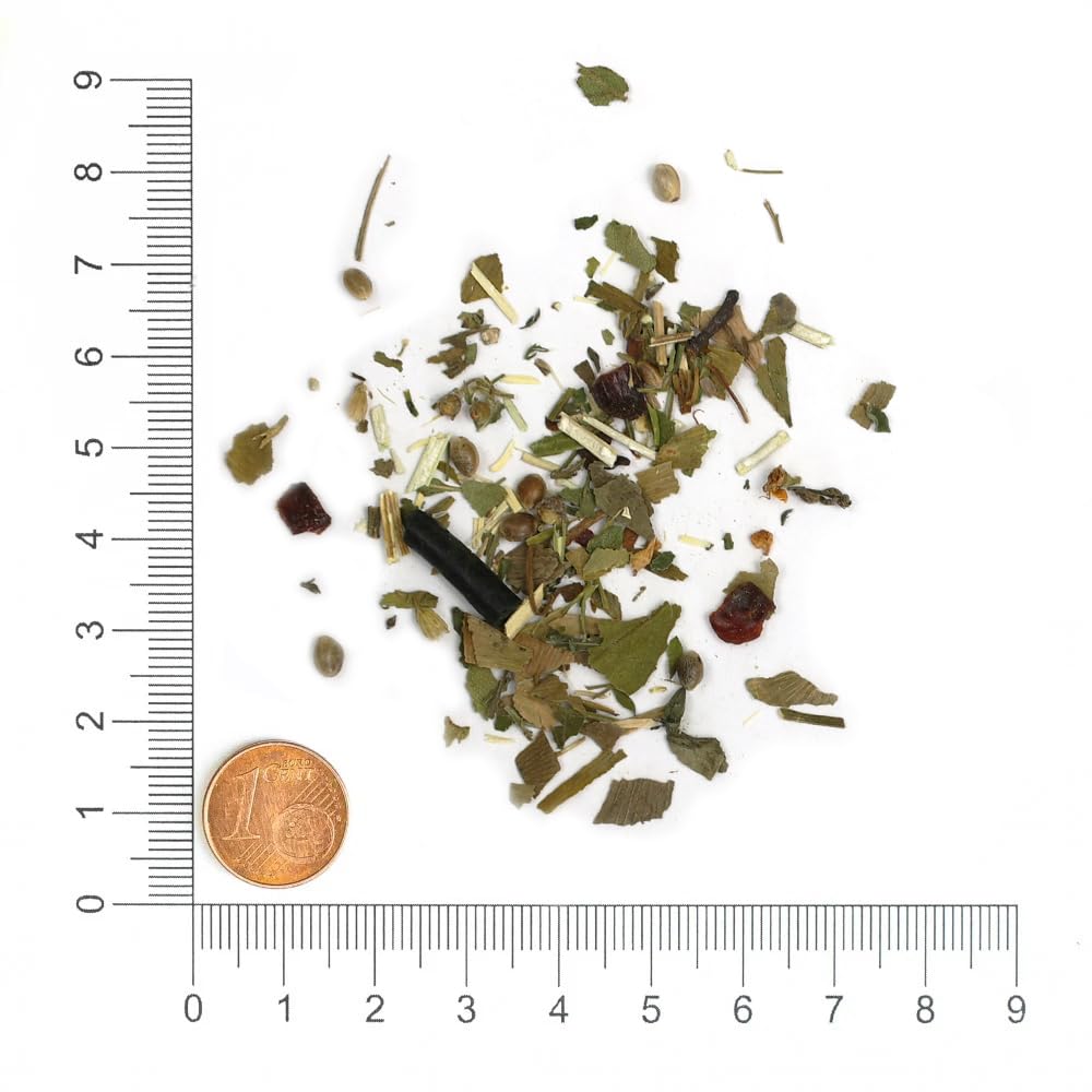 Krauterie Genieße das Alter für Pferde (2000 g) | Artgerechtes Ergänzungsfutter für Pferde in Spitzenqualität - frei von Zusatzstoffen, getreidefrei, zuckerfrei, melassefrei