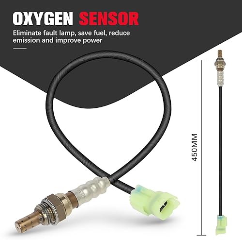 Miniatura 2 de Sensor de oxígeno O2 1 234-4105 Compatible 2001-2004 para Chevy Tracker, 2002-2007 para Suzuki Aerio, 2000 para Suzuki Esteem, 2004 para Suzuki