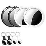 Tracker Tags 4 Pack [Apple MFi Certified] Pair with Apple Find My(iOS Only) Smart Bluetooth Tracking Tags Key Finder Item Locator Waterproof Worldwide Tracker for Pets Wallet Backpack Dogs Luggage
