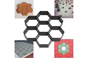 11.8 Inch Hexagon DIY Walk Path Maker